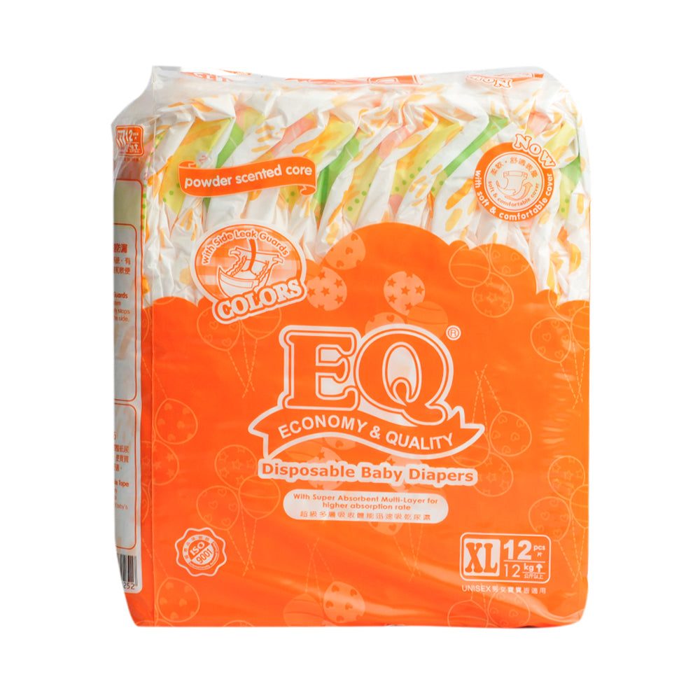 EQ Colors Diaper XL
