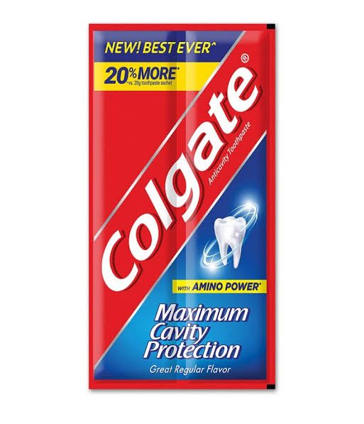 12 pieces Colgate White