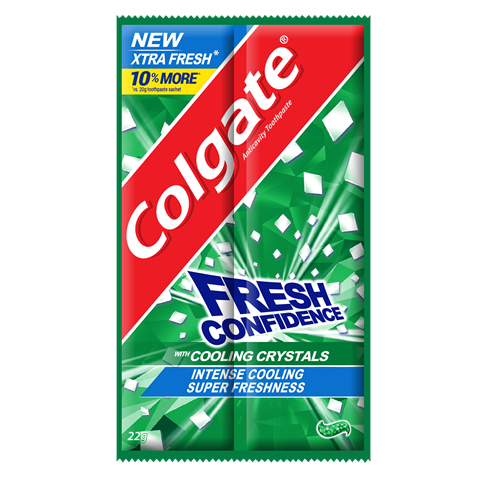 12 pieces Colgate Green